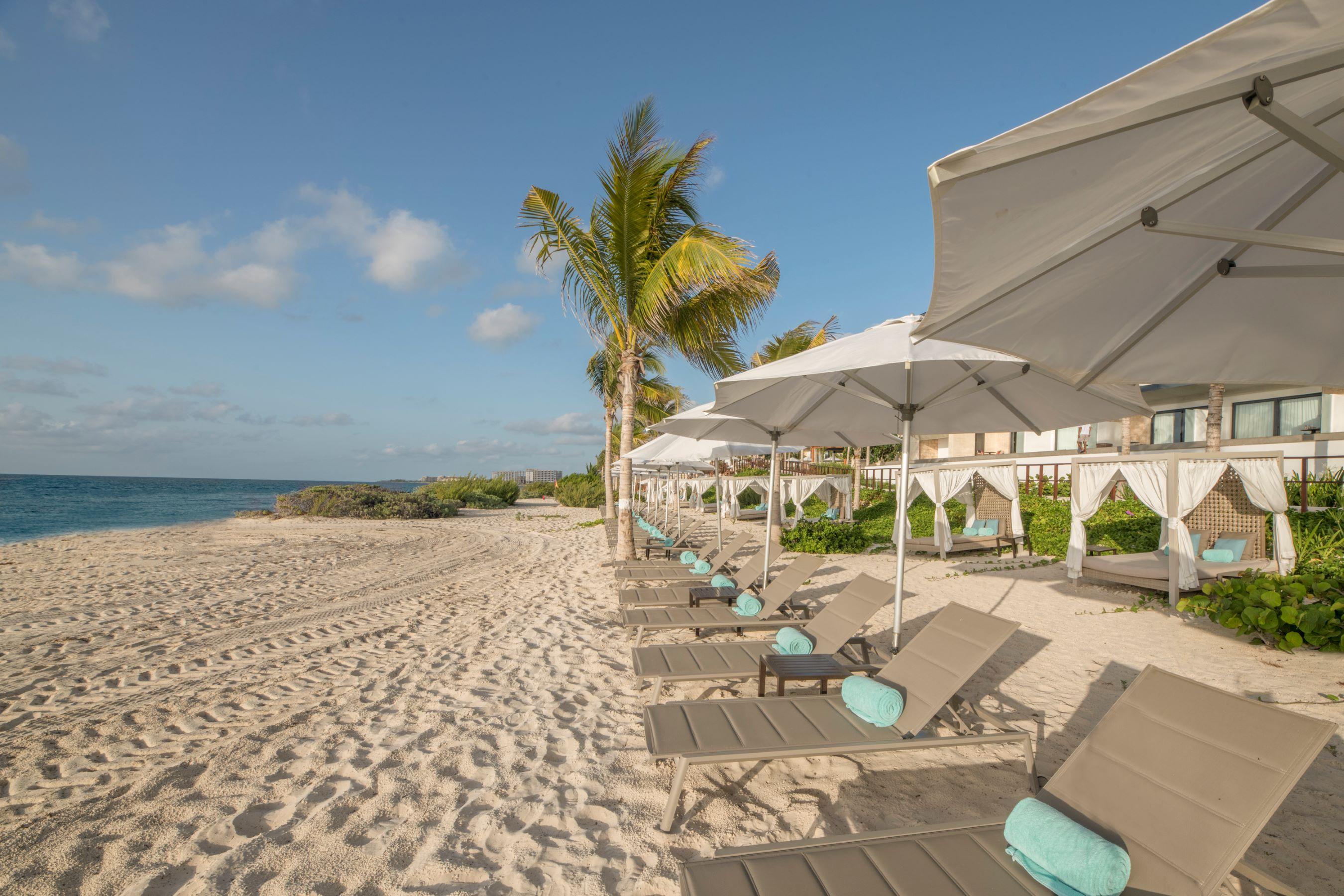 Haven Riviera Cancun (Adults Only) Alfredo V. Bonfil Buitenkant foto Beach at The Shore Club
