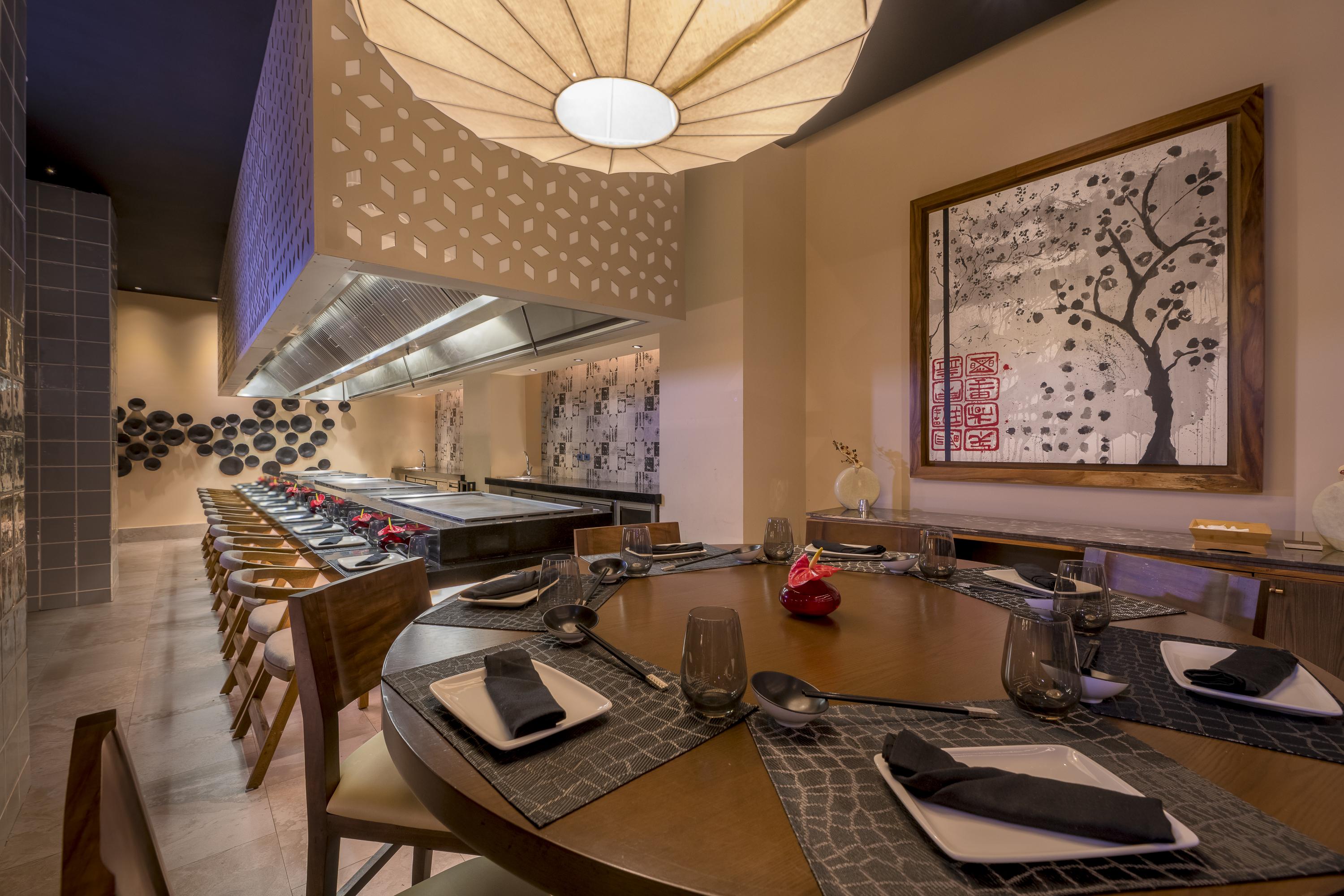Haven Riviera Cancun (Adults Only) Alfredo V. Bonfil Buitenkant foto The interior of the restaurant