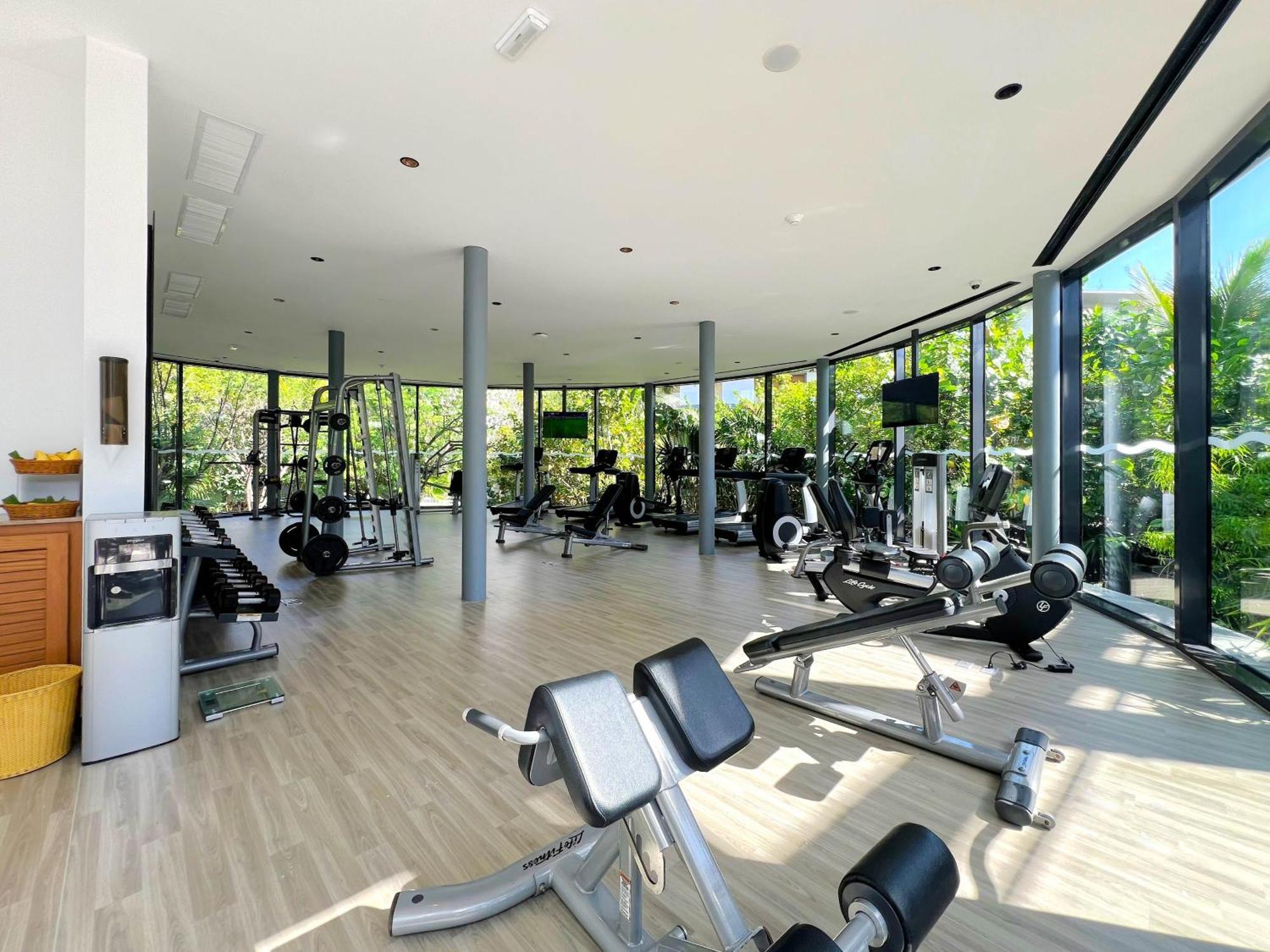 Haven Riviera Cancun (Adults Only) Alfredo V. Bonfil Buitenkant foto The gym at the resort